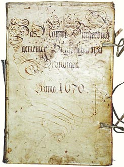 Bürgerbuch Grüningen, 1670