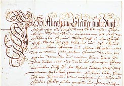 Schuldbrief der Gemeinde Bassersdorf, 1692