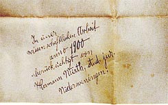 Urteilsbrief Niederweningen, 1645