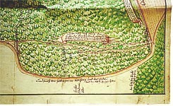 Grundriss Hirslander Berg, 1756